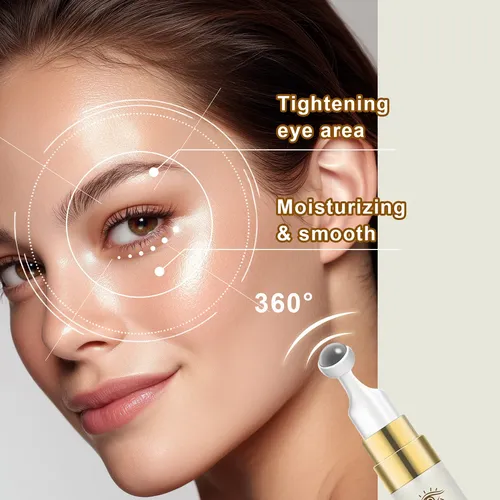 Crema Reafirmante Para Ojos, Hidratante Y Antiarrugas, 15ml