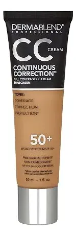 Dermablend Continuous Correction Cc Cream Base Spf 50+