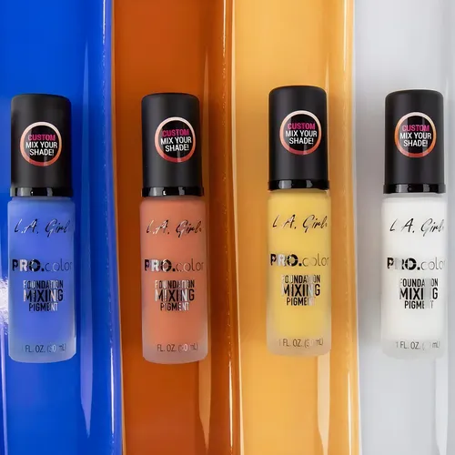 Base de Maquillaje Líquida L.A. Girl PRO.color Naranja 30mL Alta Cobertura