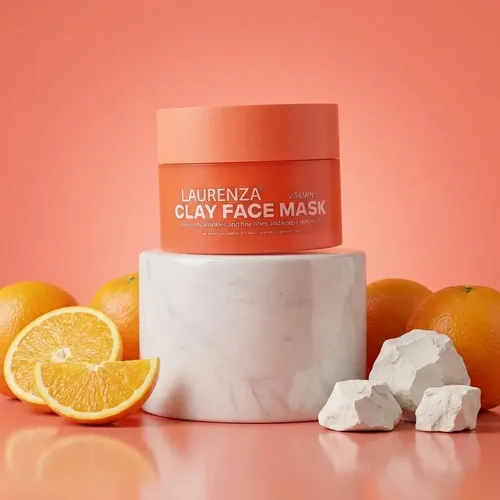 Mascarilla Facial Arcilla Vitamina C Mantiene Piel Fresca