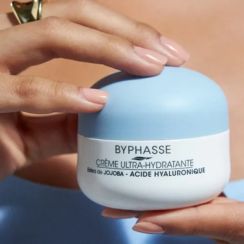 Crema Facial Byphasse Ácido Hialurónico 50ml Hidratante Día Noche
