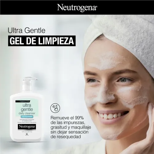 Gel De Limpieza Facial Ultra Gentle 354Ml Neutrogena