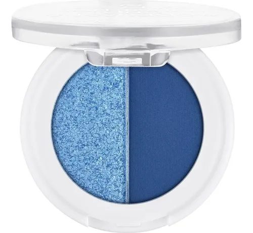 Dúo Sombras De Ojos Soft Touch 03 Icy Girl Color Azul