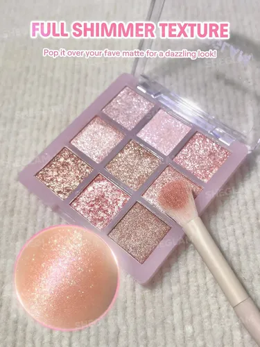 Paleta De Sombras Sheglam Just Blushed 9 Tonos