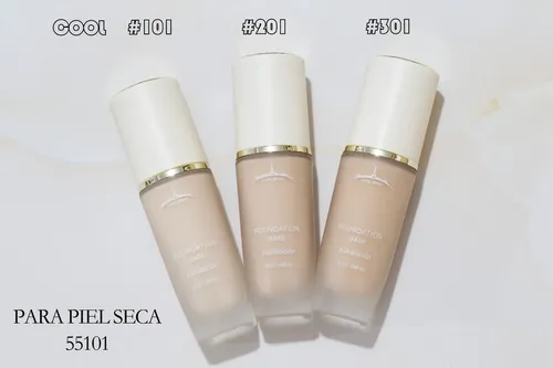 Base Facial Fundacion Liquido Hidratación 30ml Cool