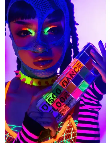 Paleta de Sombras Crema Rude Cosmetics Disco Dance 20 Colores Boogie Nights