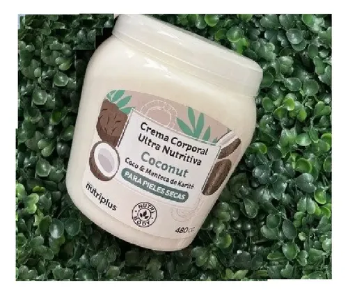 Crema Corporal Nutritiva Coconut Coco & Karite Nutriplus Fragancia Coco karité