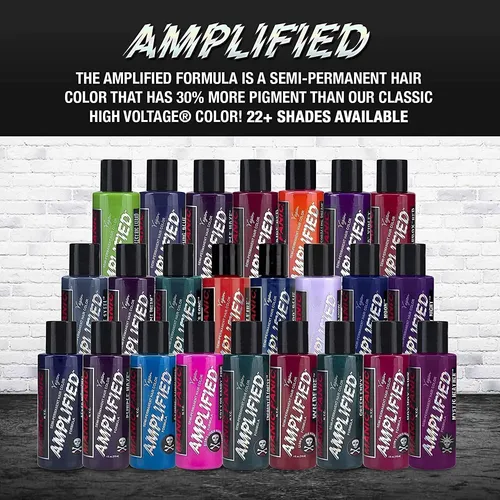 Tinte Vegano Manic Panic Hot Hot Pink Amplified 4 Oz