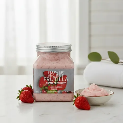 Crema Exfoliante Hidratacion Ácido Hialurónico Y Colágeno