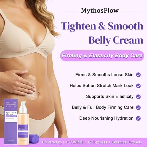 Crema Reafirmante De Abdomen Mythosflow 3.88 Oz