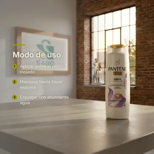 Pack X2 Shampoo Pantene Pro-v Miracles Hidrata S4bo