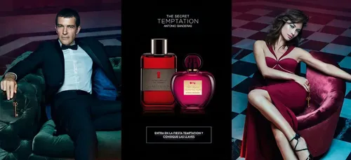 Perfume Mujer Her Secret Temptation Antonio Banderas 80ml