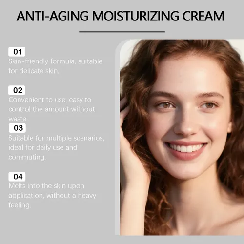 Crema De Cuidado Facial: Cuidado Hidratante Suave Diario Par