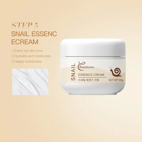 Set De Cuidado Facial Con Mucina De Caracol Para Adolescente