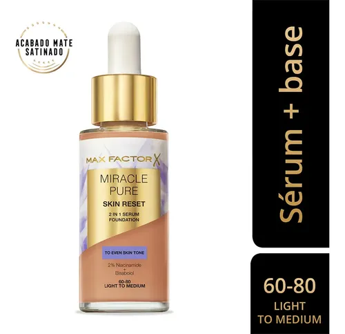 Base Max Factor Miracle Pure Sérum Fair 30 Ml