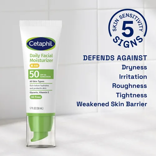 Crema Hidratante Facial Cetaphil Daily Spf 50 50 Ml (paquete