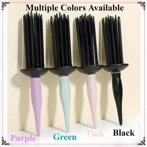 Cepillo Neuvikter Para Cabello 17 Dientes Definidor De Rizos