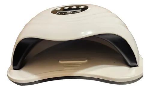 Cabina Uv Led Nail Lamp 108w+ Base+ Top Coat+ 5 Esmaltes+ Ac
