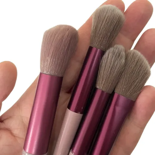 Set 15 Pinceles De Maquillaje Profesionales Con Estuche