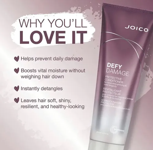 Acondicionador Defy Damage Protección Del Color Joico 250 Ml