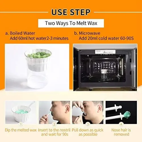 Kits De Depilación Instantánea De Nariz Y Orejas