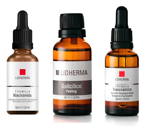 X3 Peel Salicilico P/grasa Manchas Poros Dilatados Lidherma