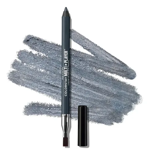 Delineador Revlon Cs Multiplayer Color Azul Glitch Effect