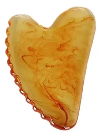 Herramienta De Raspado Para Masaje Facial De Resina Gua Sha