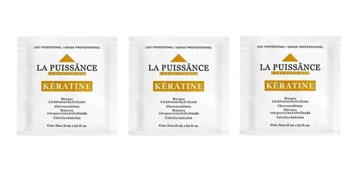 3 Mascara Keratine Anti-frizz – La Puissânce 15ml