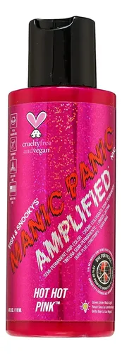Tinte Vegano Manic Panic Hot Hot Pink Amplified 4 Oz