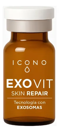 Icono Exosomas Exovit Ampolla Skin Repair X 12ml. Centella. Momento De Aplicación Día/noche Tipo De Piel Todo Tipo De Piel