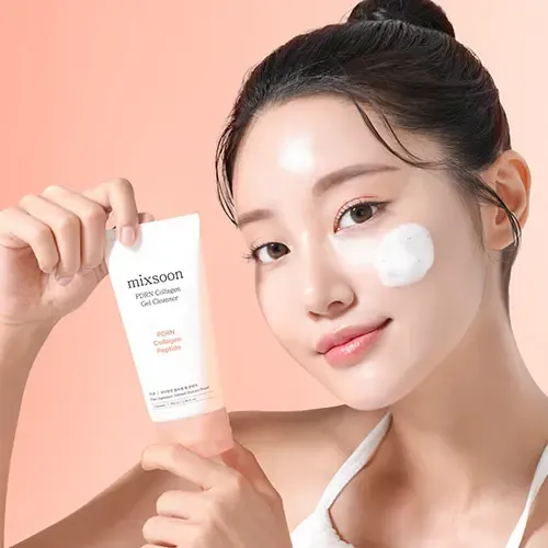 Mixsoon Pdrn Collagen Gel Cleanser 100 Ml Limpiador Coreano Todo Tipo De Piel Día/noche