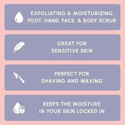 Exfoliante Corporal, Cara, Manos, Pies, Combate Las Estrías