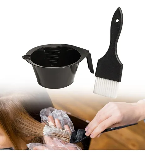 Juego De Pinceles Y Cuencos Para Tinte De Cabello, Peine De