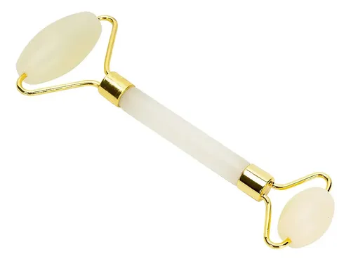 Masajeador Facial Gadnic Pieda Jade Roller Verde Relajacion