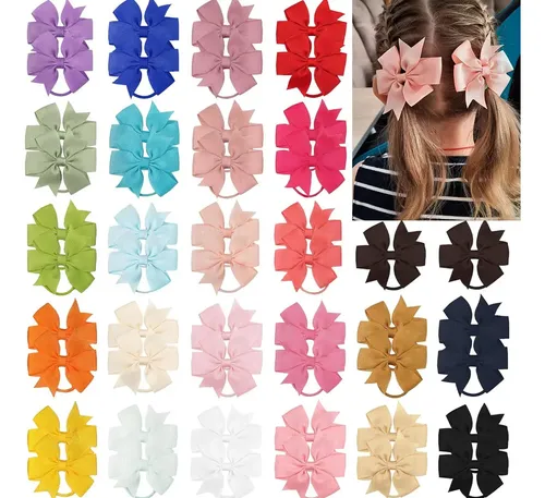 As 50pz Ligas For El Cabello Scrunchies Mayoreo As