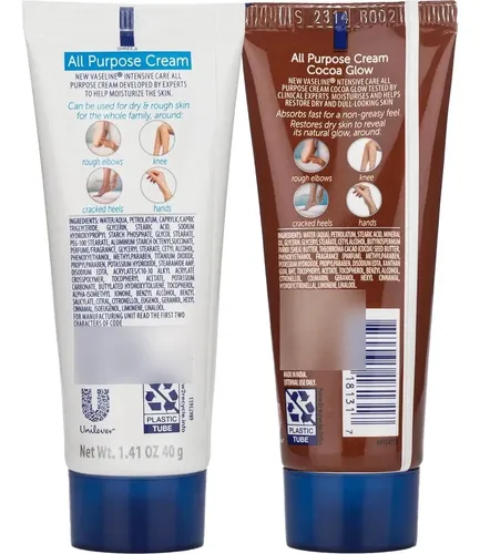Pack De Cremas Vaseline 2 Uds. Para Piel Seca