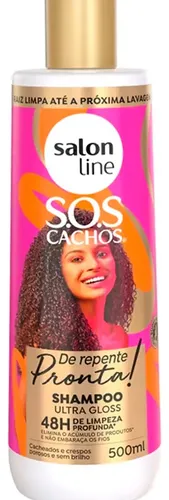 Salon Line S.o.s Cachos De Repente Pronta Shampoo 500ml
