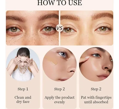 Corrector De Ojeras Cc Biboyan Piel Clara 5.6cm Hidratante