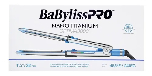 Babyliss Planchita Alisado Plancha Optima 3000 Bivoltaje