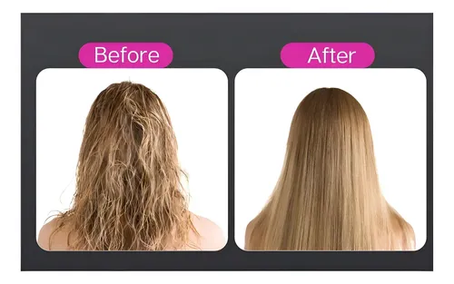 Secador de pelo Genérica 5 en 1 plateado con fucsia