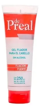 Gel Para Pelo Fijador Fuerte 200g De Preal Barberia Clasica