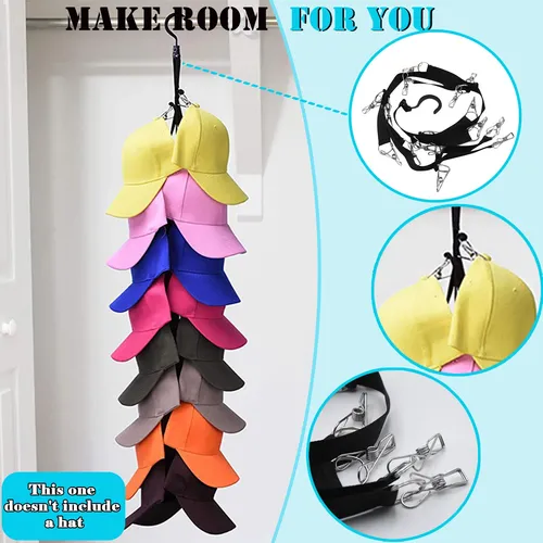 Gorras De Béisbol, Viseras, Ganchos Para Colgar En La Pared,