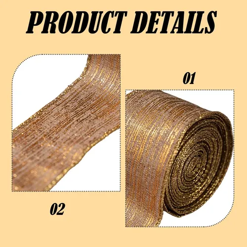 Cinta Navideña De 5 Cm De Ancho Con Lazos Para El Pelo Para