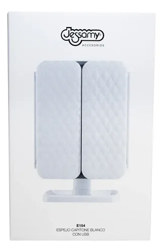 Espejo Para Maquillaje de Pie con Luz LED y Carga USB