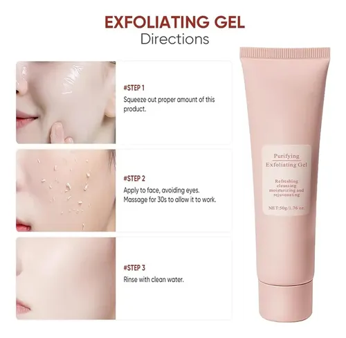 Gel Exfoliante Purificador, Exfoliante Corporal, Suave
