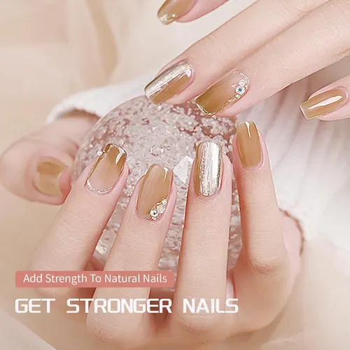 Juego De Gel Builder Color Gel Con Top Coat Y Base Coat 24