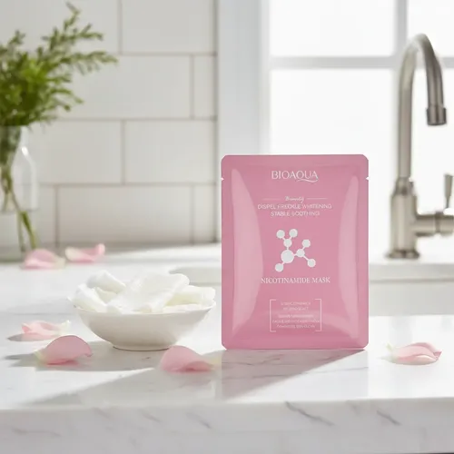 Mascarilla Facial Bioaqua Niacinamida Blanqueadora Hidrata