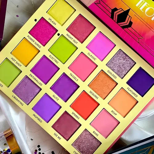 Paleta 20 Sombras Mate y Brillante Rude Cosmetics The Roaring 20’s