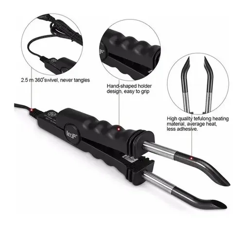 Conector Para Máquina De Extensiones De Cabello Fusing Iron